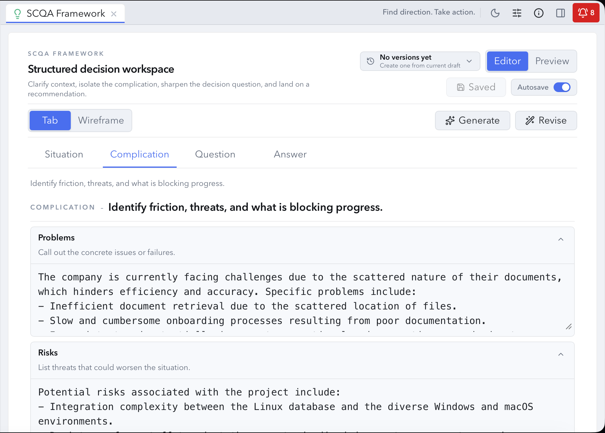Azimuth planning frameworks