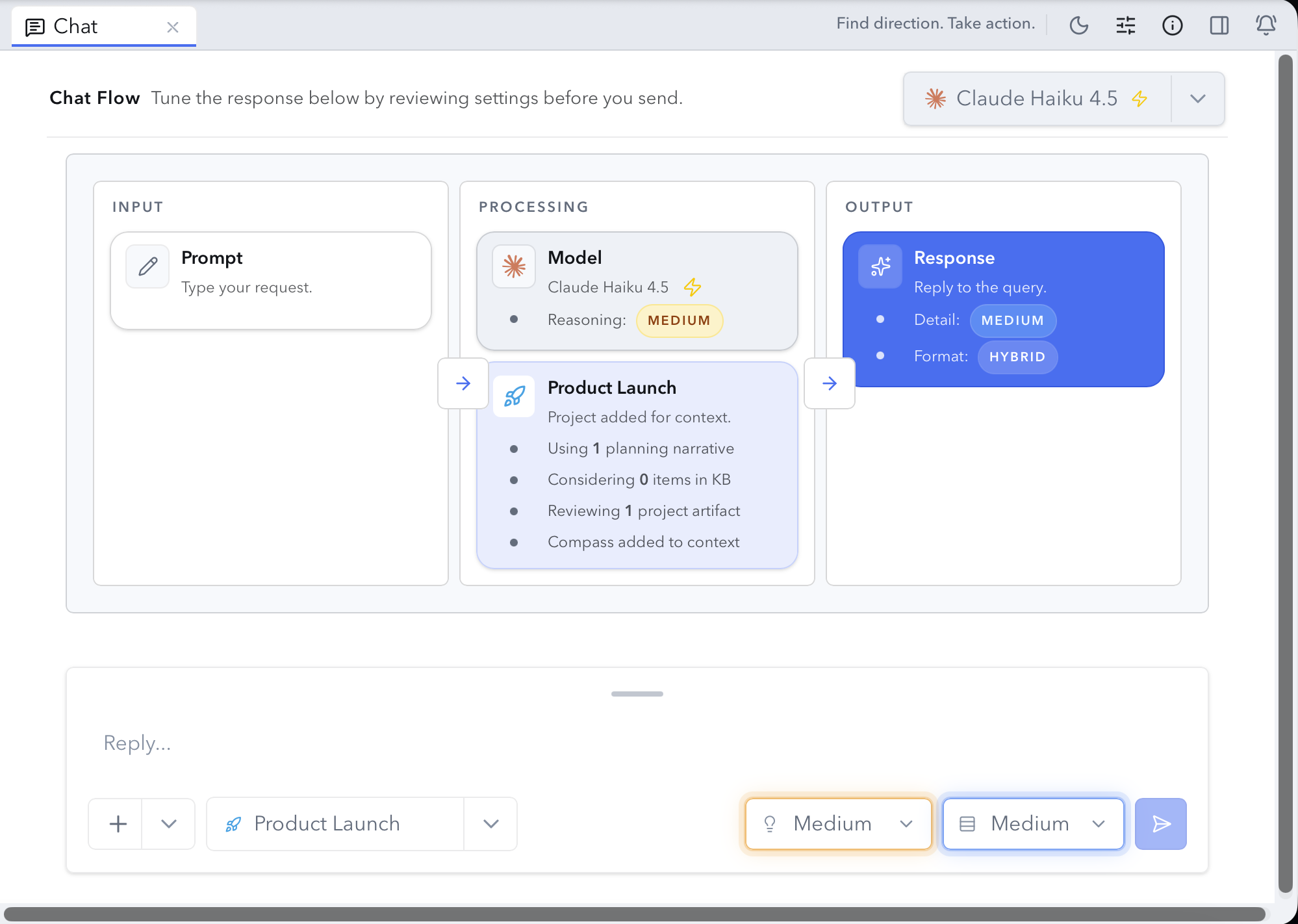 Azimuth workspace for planning, notes, and AI on your desktop